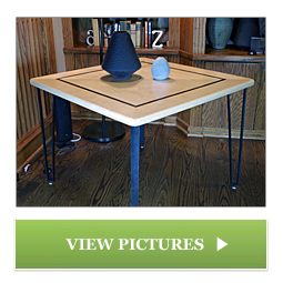 Custom Game Table Designed by Chagrin Valley Custom Furniture