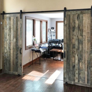 Barn Doors for Marilyn and Stan