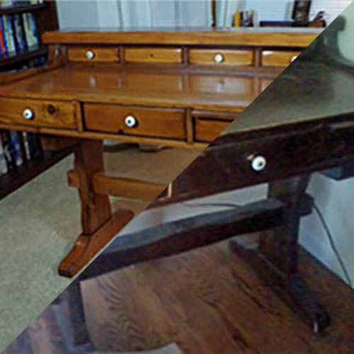 Refinished Pine Desk