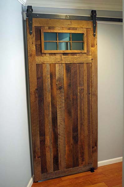 Single Rustic Barn Door