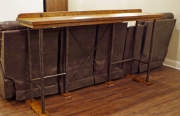 Rustic Barn Oak Sofa Table