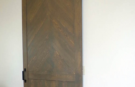 Modern Cypress Sliding Door