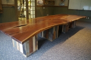 Live Edge Walnut Conference Tables