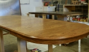 Oak Table Refinishing
