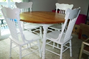 Refinished Table And Chairs For Olivia