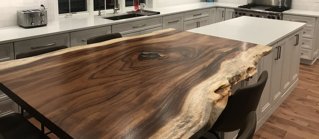 Custom Made Live Edge Kitchen Table Sold Locally In 2019