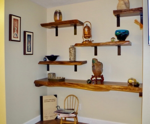 Live Edge Floating Shelves For Mimi