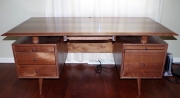 Mid-Century American Desk And Credenza For Paul And Abbey