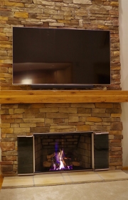 Reclaimed Barn Wood Mantle For Laurie And Bob