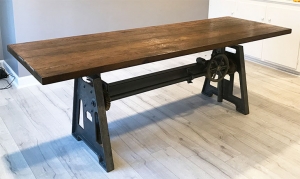 Rustic Standing-Sitting Desk For Robert