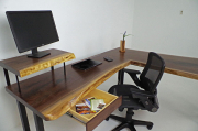 Live Edge Home Office Desk