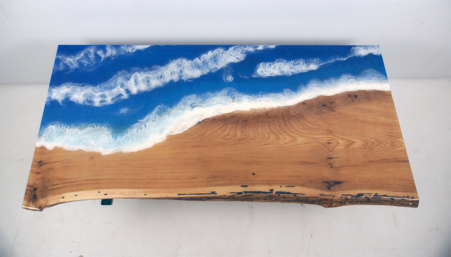 Custom Made Epoxy Resin Ocean Tables For Sale Locally Near You (U.S. Only) And Online By CVCF