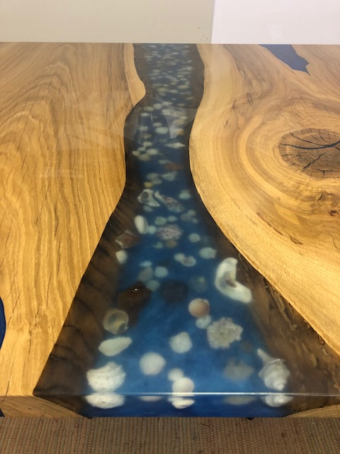 Custom Made Epoxy Resin Tables With Embedded For Sale Locally Near You (U.S. Only) And Online) And Online By CVCF [With 