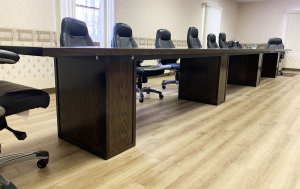 Stained White Oak 24 Foot Conference Table