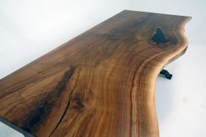 Live Edge Home Custom Office Desk With Drawer