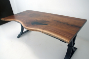 Live Edge Home Custom Office Desk With Drawer